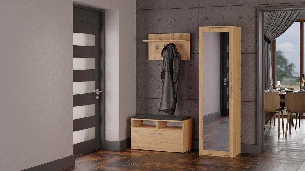 Kleiderschrank DUO EICHE ARTISAN – Produktabbildung 6