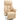 HOMCOM Relaxsessel, Liegefunktion, Lederoptik, Fußstütze, bis 150 kg, 78 x 80 x 109 cm, Beige