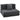 HOMCOM 2-in-1 Boneless Cloud Bodenstuhl, klappbares Schlafsessel mit Cord-Optik & Lendenkissen, Dunkelgrau