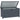 Outsunny Outdoor Aufbewahrungsbox, Gartenbox, Kissenbox, wetterbeständig, 4 Rollen, 100 x 62 x 65 cm