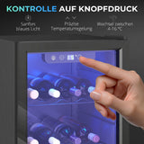 HOMCOM Weinkühlschrank 24 Flaschen, 68 Liter Kapazität, 4–16 °C Standgerät für Getränke, Bier und Wein – Produktabbildung 5