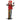 Outsunny Grusel-Clown, Halloween-Animatronik, 173 cm, leuchtende Augen, Geräusch-Aktivierung, bewegliche Arme