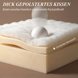 HOMCOM Schlafsofa, Bodensofa ohne Gestell mit dickem, hochdichtem Schaumstoff, breitem und tiefem Sitz – Produktabbildung 5