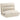 HOMCOM Sitzsack mit Bettfunktion, neigbare Lehne, klappbar, bis 120kg, 70 x 72 x 56 cm, Beige