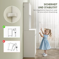 HOMCOM Küchenschrank mit offener Arbeitsfläche, 6 Schranktüren, 2 Schubladen, verstellbare Regale – Produktabbildung 7