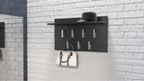 Garderobenpaneel 2F 2F SCHWARZ – Produktabbildung 2