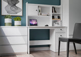 Schreibtisch CHESTER 120 WEISS – Produktabbildung 3