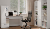 Set Schreibtisch + Regal COSMO WEISS – Produktabbildung 3