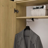 Garderobe Schrank HAGA 1SZ EICHE ARTISAN – Produktabbildung 6