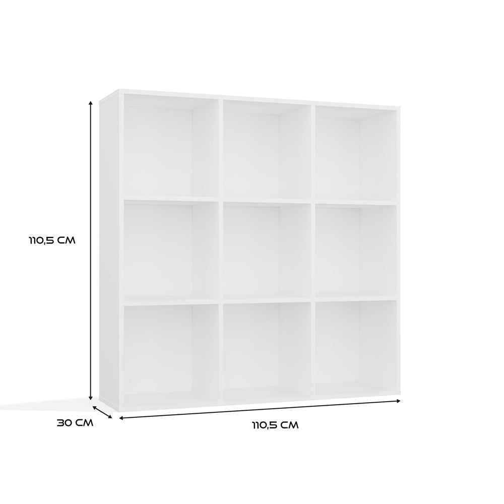 Regal Malax 3X3 H WEISS – Produktabbildung 4
