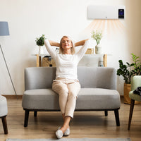 HOMCOM Elektro-Heizung, Wandmontage, Schwingfunktion, 2 Modi, Timer, LED-Anzeige, Weiß – Produktabbildung 8