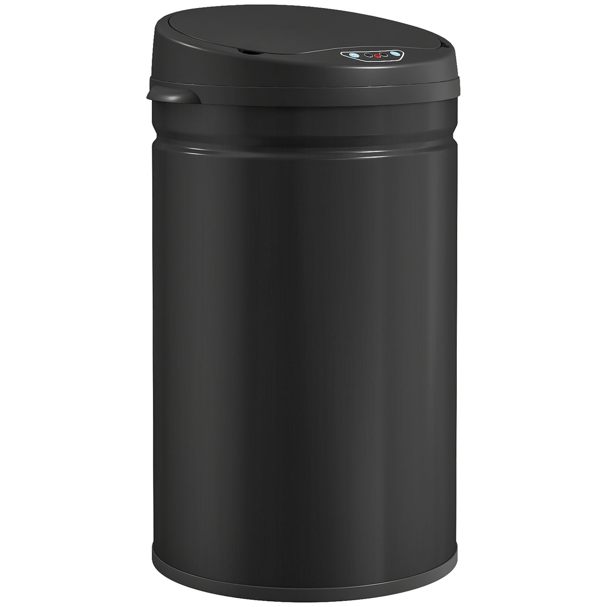HOMCOM 30 Liter Sensor-Mülleimer mit Soft-Close-Funktion, berührungsfreier Abfalleimer aus Edelstahl für