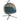 Outsunny Hängesessel mit Gestell, Eiförmiger Hängeschaukel mit abnehmbarem waschbarem Kissen, Hängematte für