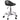 HOMCOM Rollhocker höhenverstellbar mit Rückenlehne Drehhocker 59-75 cm Arbeitshocker 360° drehbar Schwarz