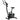 Heimtrainer Fahrrad Höhenverstellbar Hometrainer mit APP Magnetwiderstand LCD-Monitor Pulssensoren